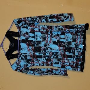 Rolling stones graphic punk rock tee